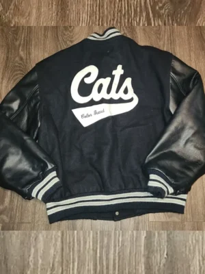 Jostens Letterman Jacket back