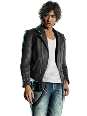 Judgement Yagami Black Leather Jacket