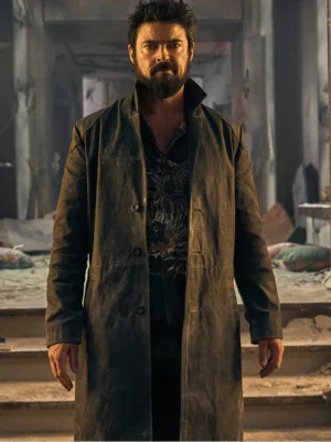 Karl Urban The Boys Black Coat