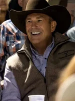 Kevin Costner Yellowstone John Dutton Vest Sale