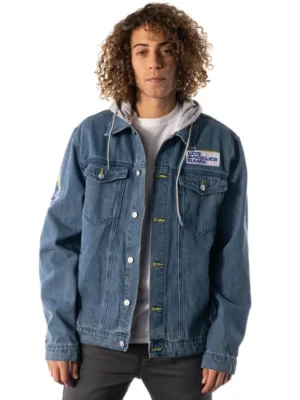 Los Angeles Rams Denim Jacket front