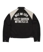 MKE Oversized Boxy Twill Workwear Jacket back