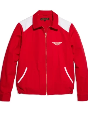 Men's Red Club Jacket - Red front