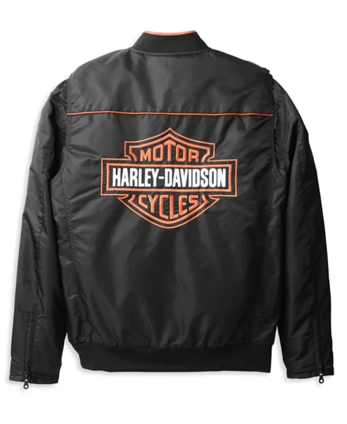 Men's Timeless Bar & Shield Jacket back