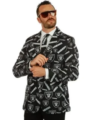 Oakland Raiders Suit front pose