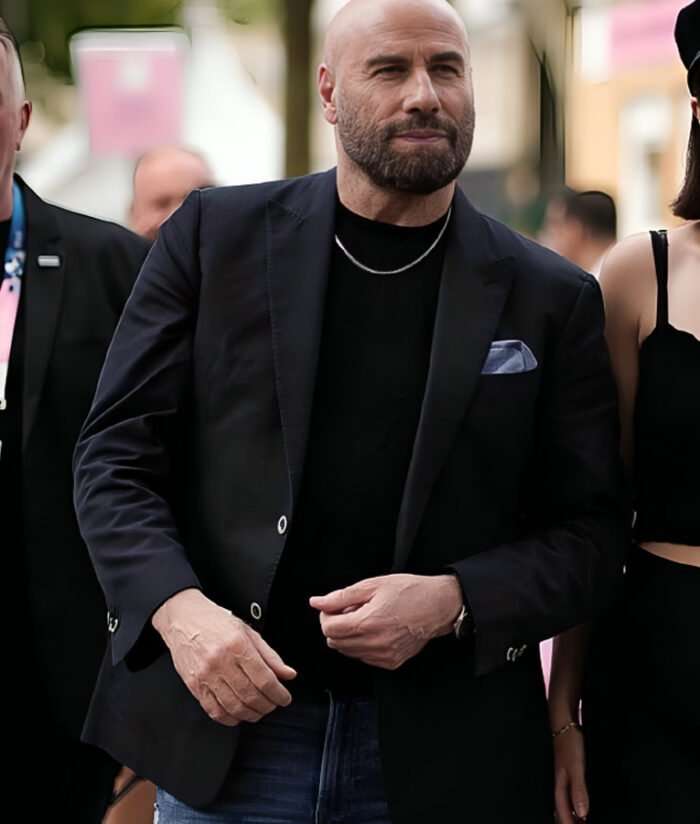 Paris-2024-Olympic-John-Travolta-Black-Blazer