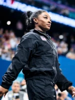 Paris-2024-Olympics-Simone-Biles-Team-USA-Black-Jacket