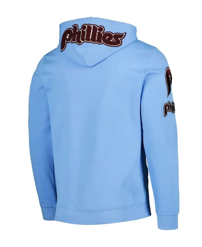 Philadelphia Phillies Team Logo Pullover Hoodie back