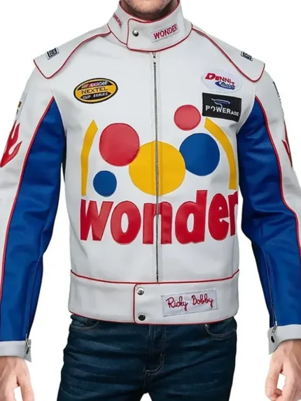 Ricky Bobby Wonder Racing Jacket front