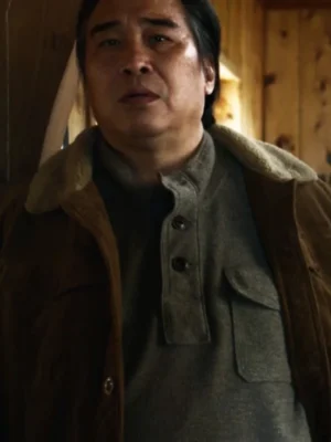 Ron Yuan The Death That Awaits 2024 Brown Jacket front