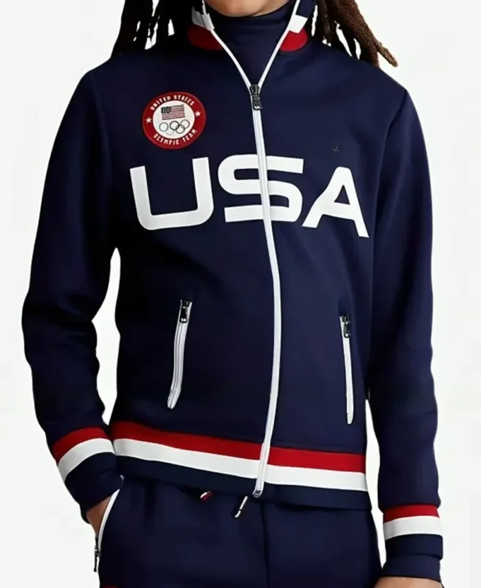 Usa Olympic Track Jacket front