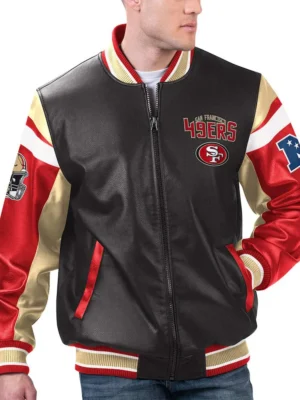 san-francisco-49ers-varsity-leather-jacket