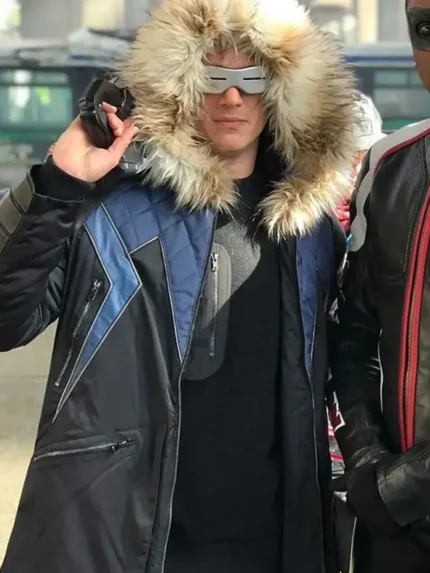 Captain Cold Legends Of Tomorrow Parka Coat front pose