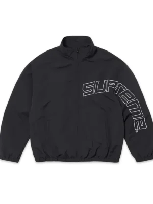 Curve Black Track Jacket front