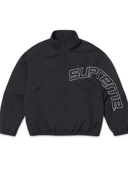 Curve Black Track Jacket front