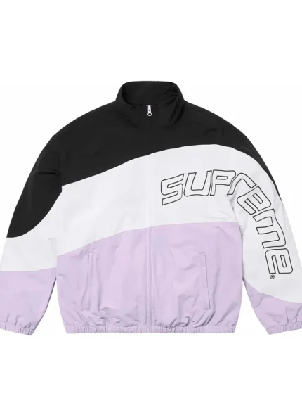 Curve Purple Track Jacket front