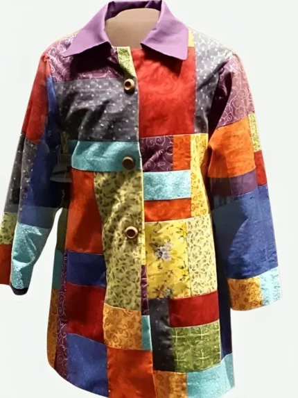 Dolly Parton Coat Of Many Colors Coat front