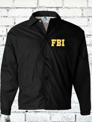 FBI Black Jacket front