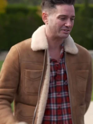 Million Dollar Listing LA S15 Josh Flagg Sherpa Jacket front