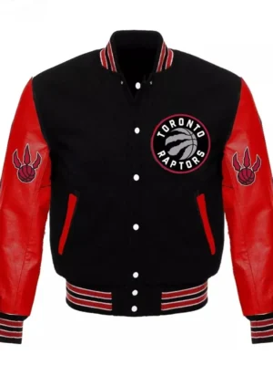 Toronto Raptors Champions Varsity Jacket front