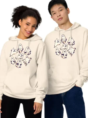 Halloween Cute Ghost Hoodie front