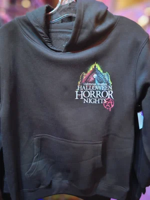 Halloween Horror Nights 2024 Universal Studios Parks Key Art Hoodie front