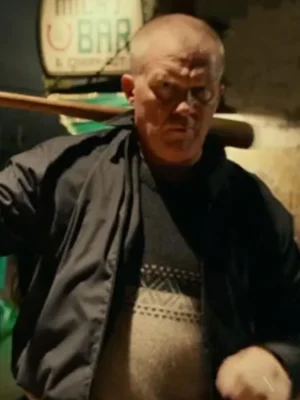 Halloween Kills Tommy Doyle Cotton Black Jacket front