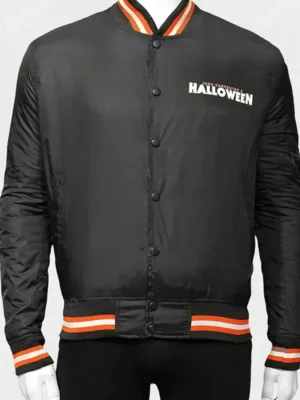 John Carpenter’s Halloween Black Bomber Jacket front