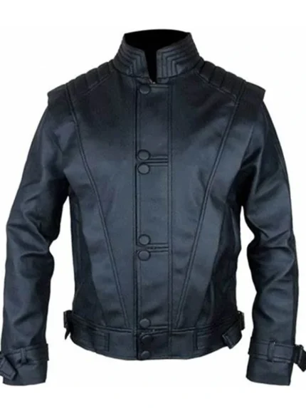 Men’s Halloween Thriller Costume Black Jacket front