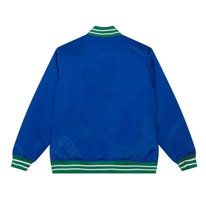 Hartford Whalers Lightweight Blue Satin Jacket Sale