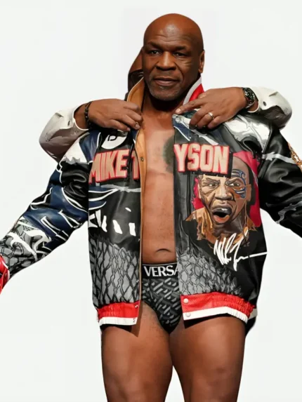 Jake Paul vs Mike Tyson Iron Mike Jacket