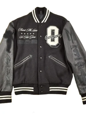 Thank Me Later Drake OVO Varsity Jacket
