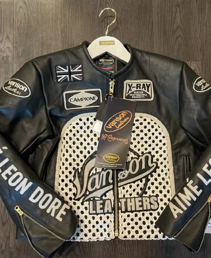 Vanson x Aime Leon Dore ALD Raffia Jacket