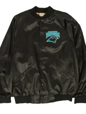 1990’s Black Carolina Panthers Satin Jacket