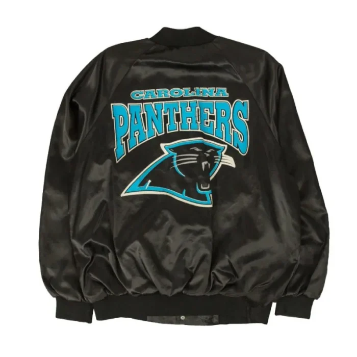 1990’s Black Carolina Panthers Satin Jacket Sale