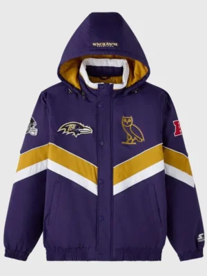 Baltimore Ravens OVO Sideline Puffer Jacket