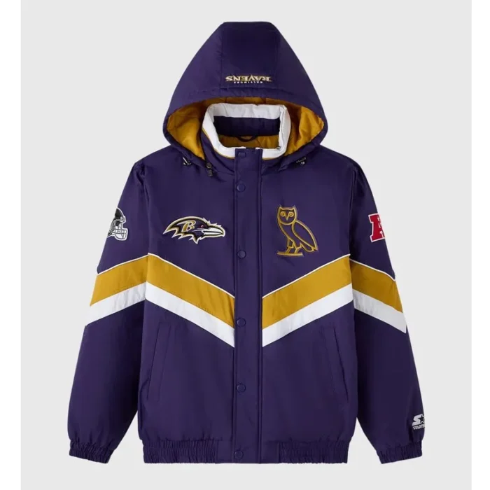 Baltimore Ravens OVO Sideline Puffer Jacket