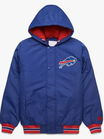 Buffalo Bills Royal Hooded Jacket