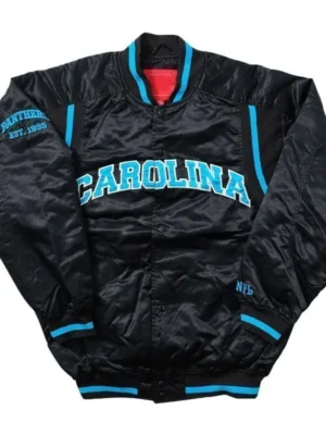 Carolina Panthers Vintage Black Jacket
