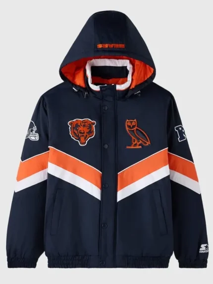 Chicago Bears OVO Sideline Puffer Jacket