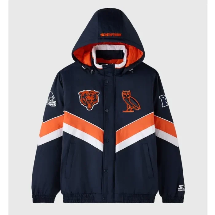 Chicago Bears OVO Sideline Puffer Jacket