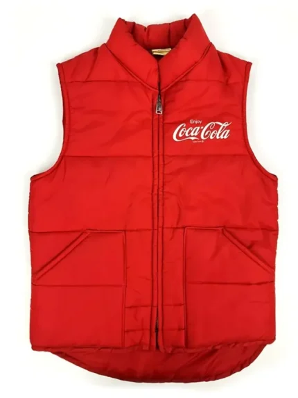 Coca Cola Coke Puffer Vest