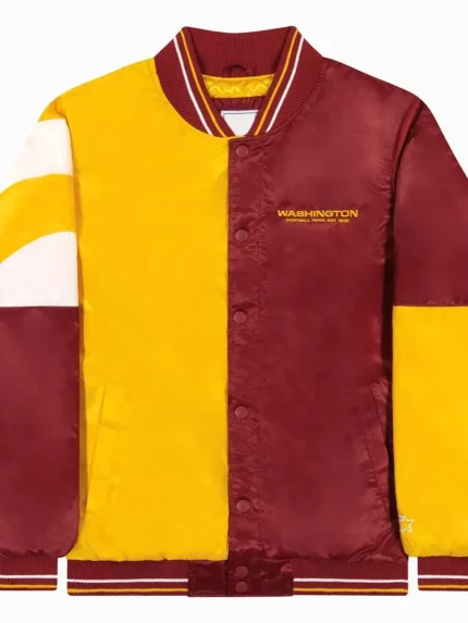 Color Block Washington Commanders Jacket
