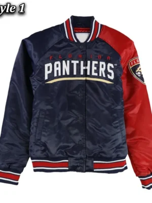 Florida Panthers Hometown Varsity Satin Jacket