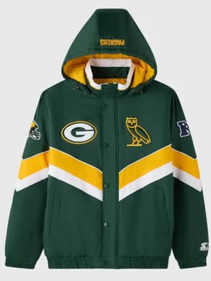 Green Bay Packers OVO Sideline Puffer Jacket