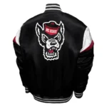 Iowa Hawkeyes Power Black Satin Jacket Sale