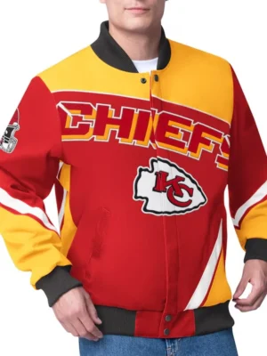 Kansas City Chiefs Maximum Racing Red Jacket