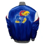 Kansas Jayhawks Power Powder Royal Satin Jacket Sale