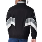 Las Vegas Raiders Captain Black Varsity Satin Jacket Sale