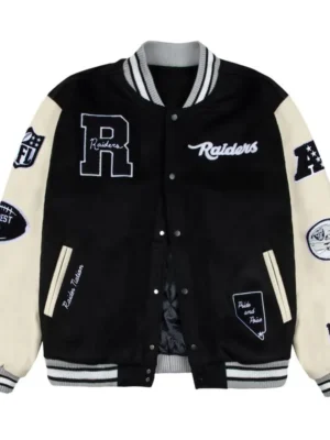Las Vegas Raiders Nation Letterman Jacket